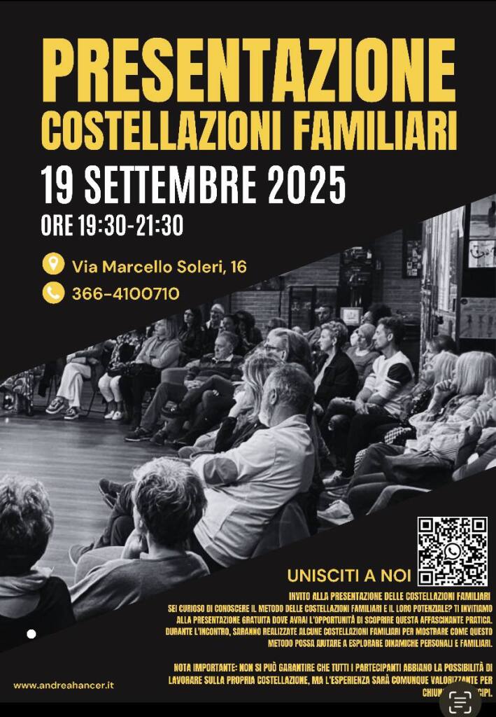 Presentazione delle Costellazioni Familiari